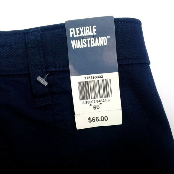 Bundle “3 x $20" Dockers Men's B&T Original Flex Waist Blue Shorts - Picture 5 of 9